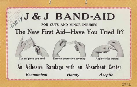 when did band-aid stop using metal boxes|band aid bandages history.